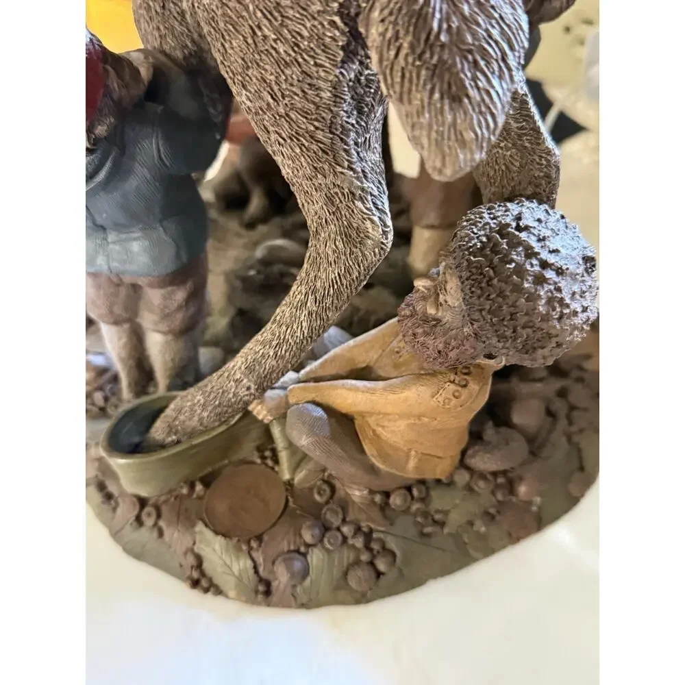 Rare Tom Clark/ Tim Wolfe Figurine “Spring Cleaning” 1993, Signed, 12 In Tall